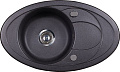 Мойка Kuppersberg CAPRI 1B 1D BLACK (гранит, 78 см)