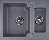 Мойка Kuppersberg MODENA 1.5B STEEL METALLIC (гранит, 61.5 см)