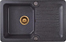 Мойка Kuppersberg ANCONA 1B 1D BLACK (гранит, 78 см) preview 1