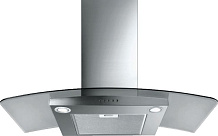 Кухонная вытяжка Kuppersberg KAMINOX 90 X 4HPB (нержавеющая сталь + стекло)