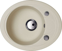 Мойка Kuppersberg CAPRI 1B 1D S ECRU (гранит, 58 см)