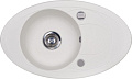 Мойка Kuppersberg CAPRI 1B 1D WHITE ALABASTER (гранит, 78 см)