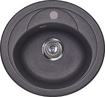 Мойка Kuppersberg CAPRI 1B BLACK (гранит, 50 см)