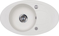 Мойка Kuppersberg CAPRI 1B 1D WHITE (гранит, 78 см)