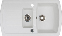 Мойка Kuppersberg ALBA 1.5B 1D WHITE (гранит, 86 см)