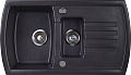 Мойка Kuppersberg ALBA 1.5B 1D BLACK METALLIC (гранит, 86 см)