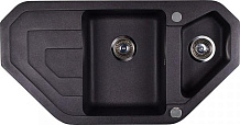 Мойка Kuppersberg LAVANDA 1.5B 1D BLACK METALLIC (гранит, 97 см)