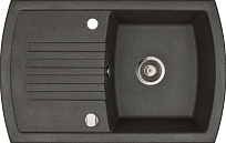 Мойка Kuppersberg ALBA 1B 1D BLACK (гранит, 78 см)