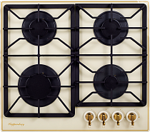 Варочная панель Kuppersberg FQ 663 C BRONZE (60 см, бежевый)