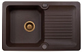 Мойка Kuppersberg ANCONA 1B 1D CHOCOLATE (гранит, 78 см)