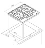 Варочная панель Kuppersberg FQ 601 W (60 см, белый) preview 2