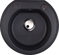 Мойка Kuppersberg BALI 1B BLACK METALLIC (гранит, 52.5 см)