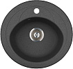 Мойка Kuppersberg CAPRI 1B BLACK METALLIC (гранит, 50 см)