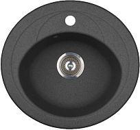 Мойка Kuppersberg CAPRI 1B BLACK METALLIC (гранит, 50 см)